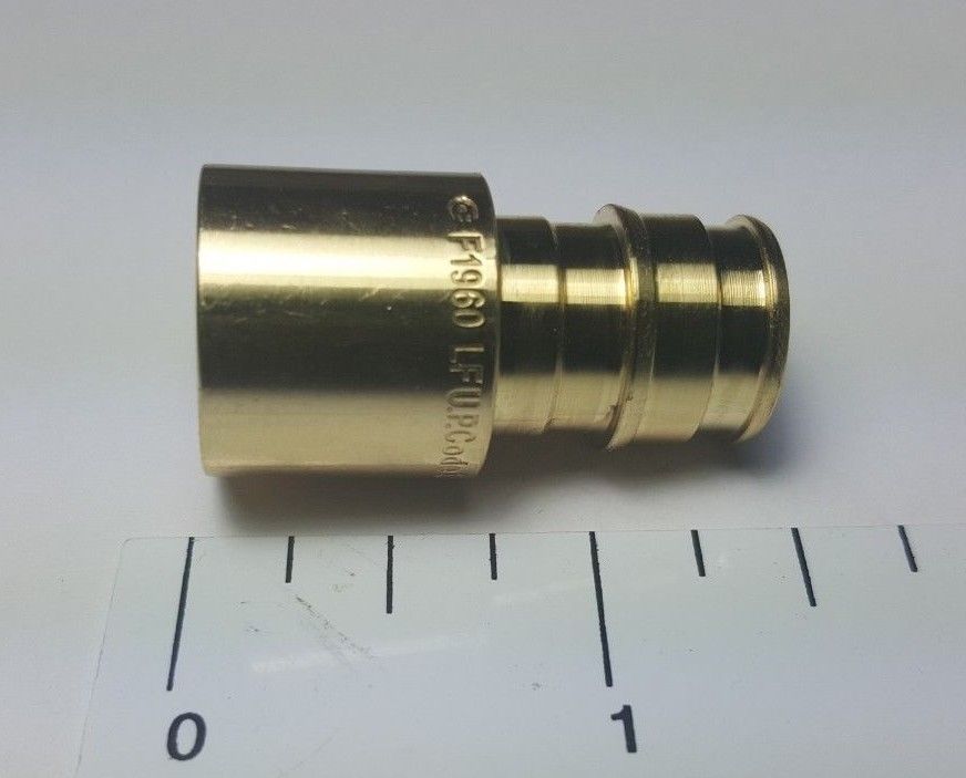 25 Pieces 1/2″ PEX A X 1/2″ FEMALE SWEAT ADAPTER EXPANSION F1960
