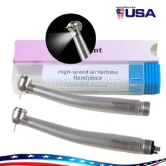 Pieza de mano LED turbina alta velocidad fibra óptica dental estilo NSK 2/4 Hole