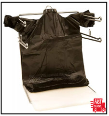 Member’s Mark Black T-Shirt Carryout Bags (1,000 ct.), Size 11.5″ x 6.5″ x 22″