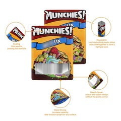 100 PCS Smell Proof Mylar Bags | 3.5g Mixed Type Food Storage Pouch USA Shipping