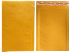 Yens® 250 #00 5×10 Kraft Bubble Padded Envelopes Mailers Inner 5 X 9 250KF00