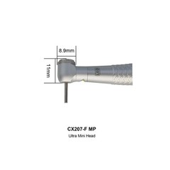 COXO Dental Small Mini Head High Speed Handpiece Fiber Optic Turbine NSK Coupler