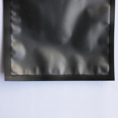 100 Flat Translucent/Black Mylar QuickQlick™Bags w/Hang Hole in Variety of Sizes