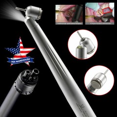 Dental 45 Degree Handpiece LED E-generator Surgical High Speed Rear Air
