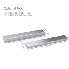 10 20 50 N52 Strong Neodymium Magnets Rare Earth Lifting Magnets 60x10x3mm/5mm