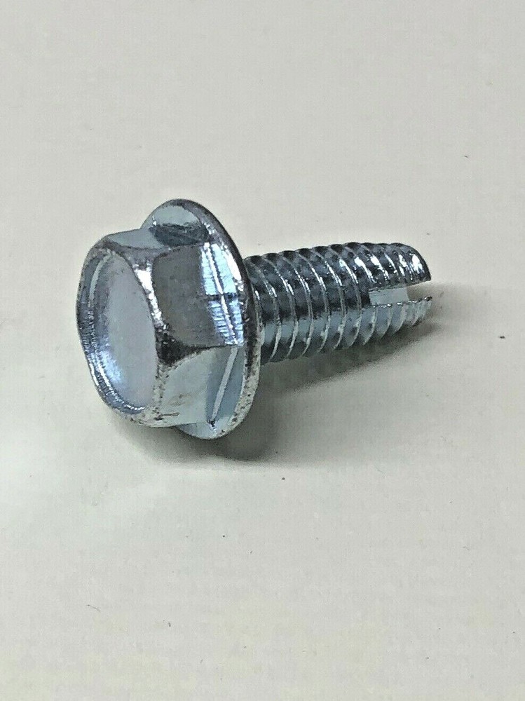 1/4-20 X 1/2″ Thread Cutting Screw Type 1 Hex Flange Steel Self Tap (50/pack)
