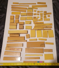 Hydlar Z End Cuts Various Sizes 5 1/2 Pounds of Materials in Lot