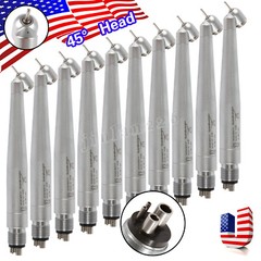 Yabang Dental 45 Degree Surgical High Speed Handpiece Push Button 4Hole 1-10 pcs
