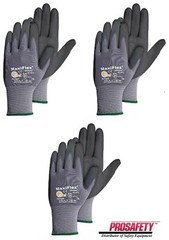 PIP 34-874 MaxiFlex Ultimate Micro Foam Nitrile Grip Coated WORK GLOVES 3 PAIR
