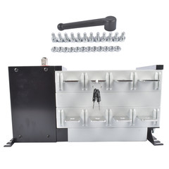 Industrial Automatic Transfer Switch 4P 630A 110V or 220V High Quality Plastic