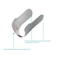 Dental Anterior Twin Matrices Cervical Matrix Blue Strip M8 Restoration Matrices