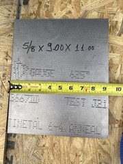 Titanium Plate 9.01 ”X 11.00 ”X 5/8”THK 6AL-4V Grade 5