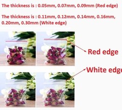 Zipper Bags Grip Seal Bags Clear Resealable Plastic Food Grade Storage Bags