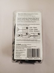 *75-PACK* Tapcon 1/4 in. x 1-1/4 in. Hex-Washer-Head Black Concrete Anchors