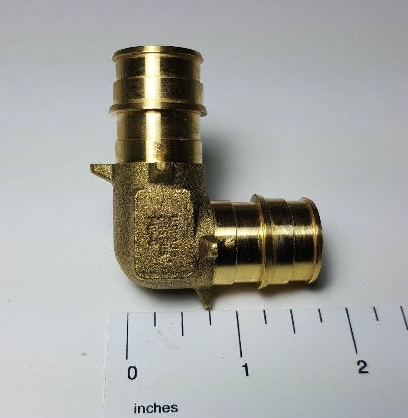 25 Pcs XFITTING 3/4″ Pex A Elbow, 3/4 Expansion Elbow, Lead Free Brass 29-2-2=25