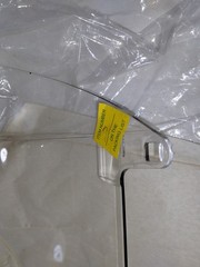 Oberon Company FF-028 Clear Face Shield Chemical Resistant New Bedford, MA.