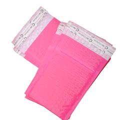 AirnDefense 500 #0 6.5X10″ Pink Poly Bubble Mailers Shipping Padded Envelope