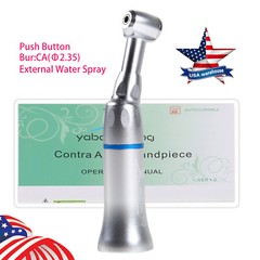 Dental E TYPE push button Contra Angle LOW Handpiece A+ Dentist Brand New PAD