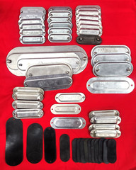 ASSORTED CONDUIT COVERS AND GASKETS **LOT OF 52**