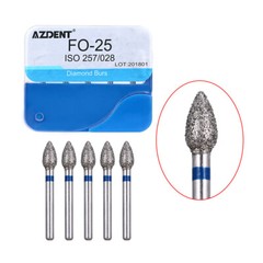 100pcs Fresas De Diamante FG Dental Para Pieza De Mano De Alta Velocidad Medio