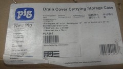 Pig PLR285 31 In Length 7-1/2 In Diameter Yellow Carrying Case for Drain Cover