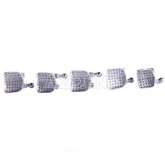 20Pc AZDENT Dental Orthodontic Bracket Braces Mini Roth/MBT .018/.022 345 Hooks