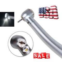 Dental LED E-generator High Speed Handpiece Turbine Push Button 4Hole UDM4