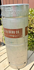 1/6 BARREL STAINLESS STEEL BEER KEG -5.16 GALLON MOONSHINE STILL-SANKEY