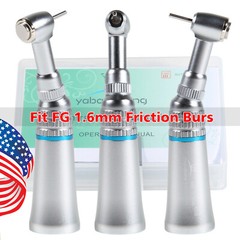 NSK Style Dental Low Speed Handpiece Push Button Contra Angle Fit FG1.6MM Burs