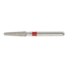 Dental Burs Diamond 856/018F Round End Taper Fine Grit Red FG High Speed Drills