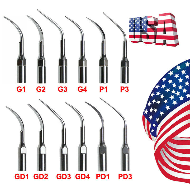 Dental Ultrasonic Piezo Scaler Tips fit EMS Woodpecker / DTE SATELEC CE FDA