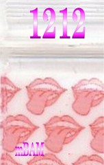 100 PACK BIG MOUTH 1515 Apple Zip MINI Baggies 1.5X1.5″ POLYBAGS