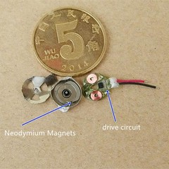 5pcs DC 3V 8mm Phone Button-Coin Flat Micro Vibrating Vibration Brushless Motor