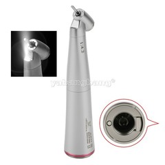 Dental 45° Angle push button head contra angle fiber optic 1:4.2 handpiece USA