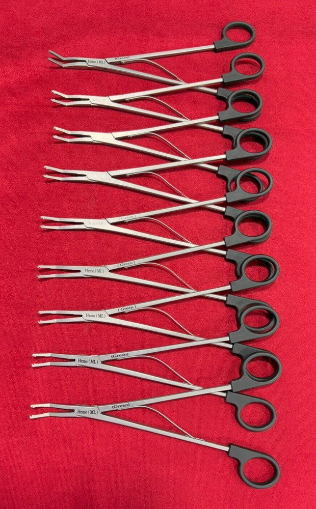 9pc-Open Surgery ML-Size Hem-O-Lok Applier Best Quality Reusable Instruments