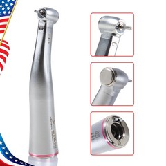 Yabangbang Dental Electric Handpiece 1:5 Contra Angle LED Optic High Speed 1-10