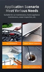 4.3″ IPS 1080P HD Screen Handheld Industrial 5m Endoscope Camera Pipe Waterproof
