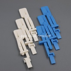 Dental X-Ray Film Holder Snap Plastic Clip Hanger Blue/White 135°C Autoclavable