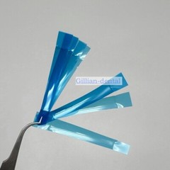Dental Contoured Anterior Matrix Restoration Matrices Blue Strip M8 0.05mm