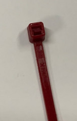 Platinum Tools 31026 8″ Air Handling Plenum Rated Cable Tie, Red, 100 pack