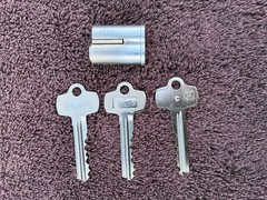 BEST 7-pin small format interchangeable core for commercial SFIC cylinder 3 keys