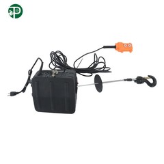 3-in-1 Electric Hoist Winch Crane Dual Remote Overload Safety 1100LBS/500kg