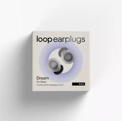 Loop Dream Earplugs for Deep Sleep, Napping and Snoring – Black NEW OPWN