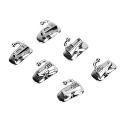 Dental Orthodontic Buccal Tube 1st 2nd Molar Roth/MBT 022 018 Bondable Non-Conv