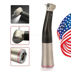 Dental 1:5 Increasing Fiber Optic LED Contra Angle Handpiece/1:5 Cartridge Rotor