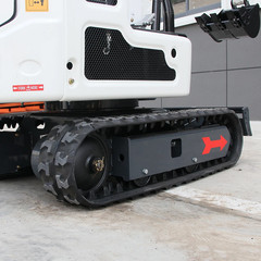 Upgraded 13.5HP Mini Skid Steer B&S Engine with 1Ton Mini Excavator 13.5HP B&S