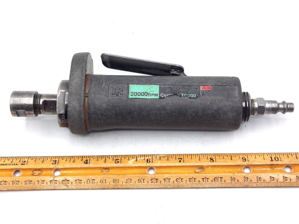 Ingersoll Rand TD200 Straight Die Grinder 20,000RPM 1/4″ Collet -VIDEO- -READ-
