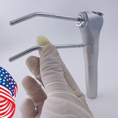 10PCS Dental Air Water Spray Triple Syringe 3 Way Handpiece w/ Nozzles/Tips/Tube