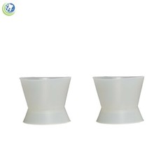 4 X DENTAL LAB FLEXIBLE SILICONE DAPPEN DISH MIXING BOWL CUP 30ml