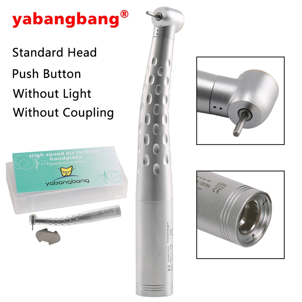 1-10 YABANGBANG Dental High Speed Handpiece / +4Hole Swivel Coupler For KaV GB4